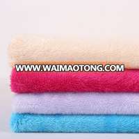 Factory Supplier Textile 100% Polyester Solid Color Velveteen Velvet Fabric