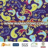 floral elastane polyester blend swimwear fabric