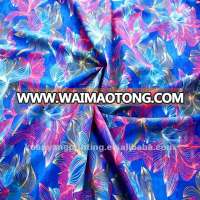 waterproof short stretch fabric with customer digital print