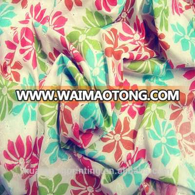 polyester spandex stretch knitted fabric for swimwear bikini