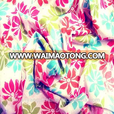 recycled bikini digital printed swimwear fabric