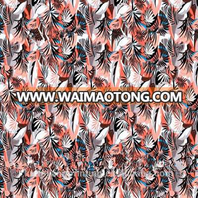 SGS 90 cationic polyester 10 spandex fabric for beachshort