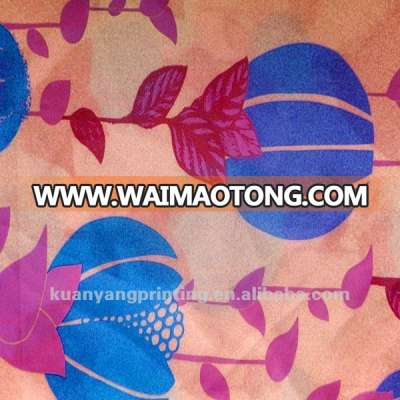 Trousers Printed Polyester Spandex Plain garment material Fabric